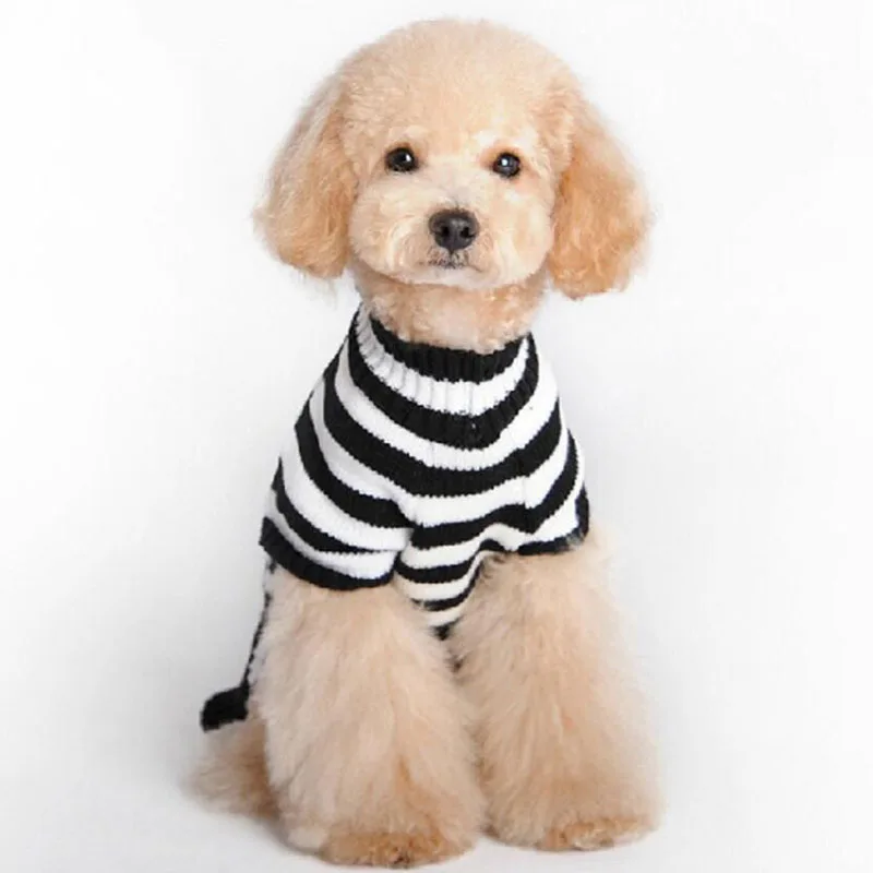 Зимние домашние свитера с рисунком черепов одежда для собак кошек пуловер на