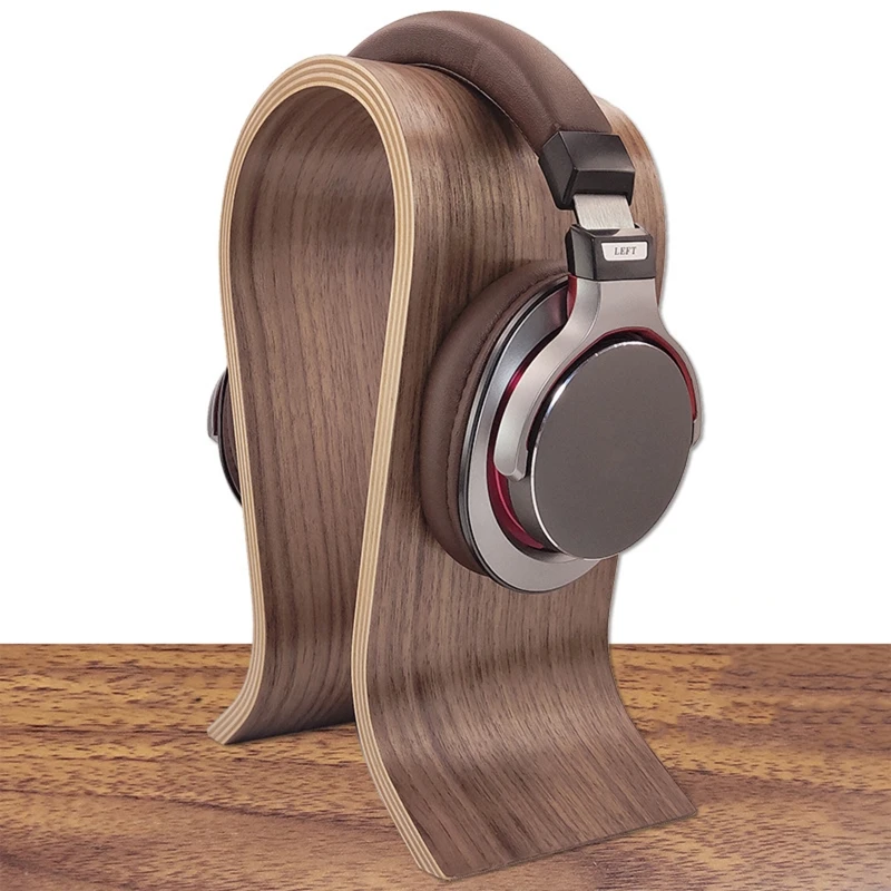 Подставка для гарнитуры держатель игровых наушников Дерево орех Sennheiser/Audio