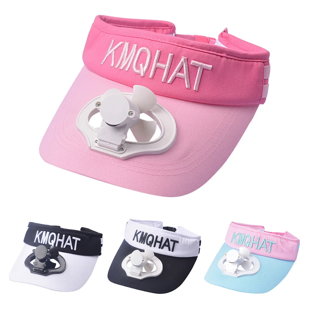 Солнцезащитная шляпа летняя охлаждающая бейсболка с вентилятором usb зарядкой