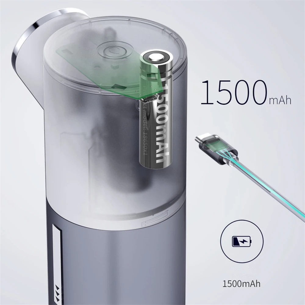 

USB Charging Automatic Induction Foam Soap Dispenser Auto Touchless Hand Sanitizer Dispenser Smart Sensor Liquid Soap Dispenser