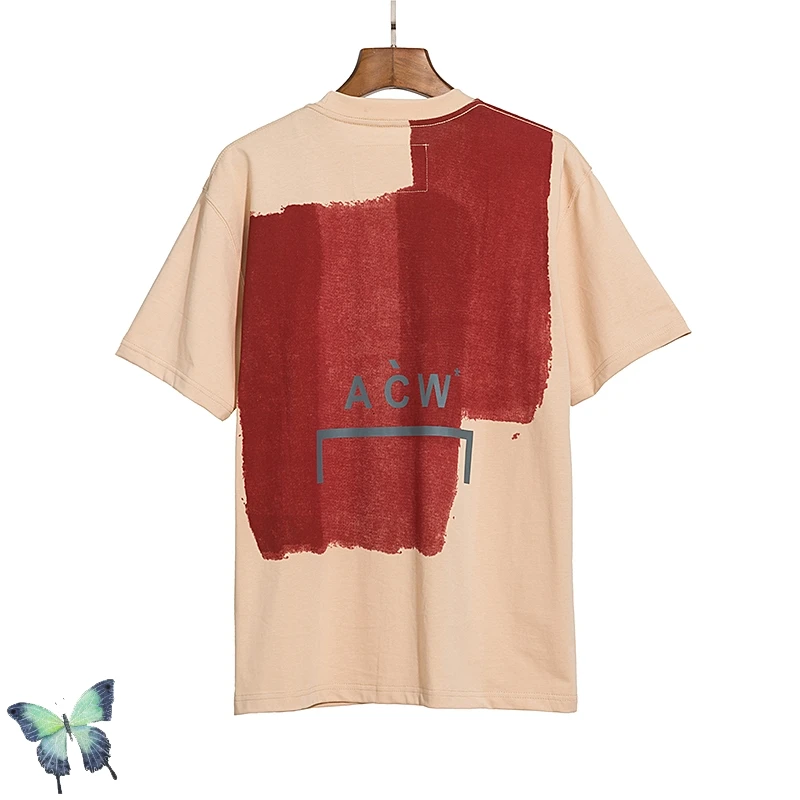 

A-cold-wall Tie Dye T Shirt Men Women High Quality 100%Cotton T-shirt ACW High Street Washed Casual T-shirts Fast Shipping
