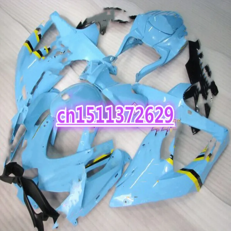 

For Light Blue A HOT 08-10 GSXR750 2008 2009 2010 GSXR 600 750 GSXR600 K8 08 09 10 Fairing.dake-Dor for SUZUKI D injection