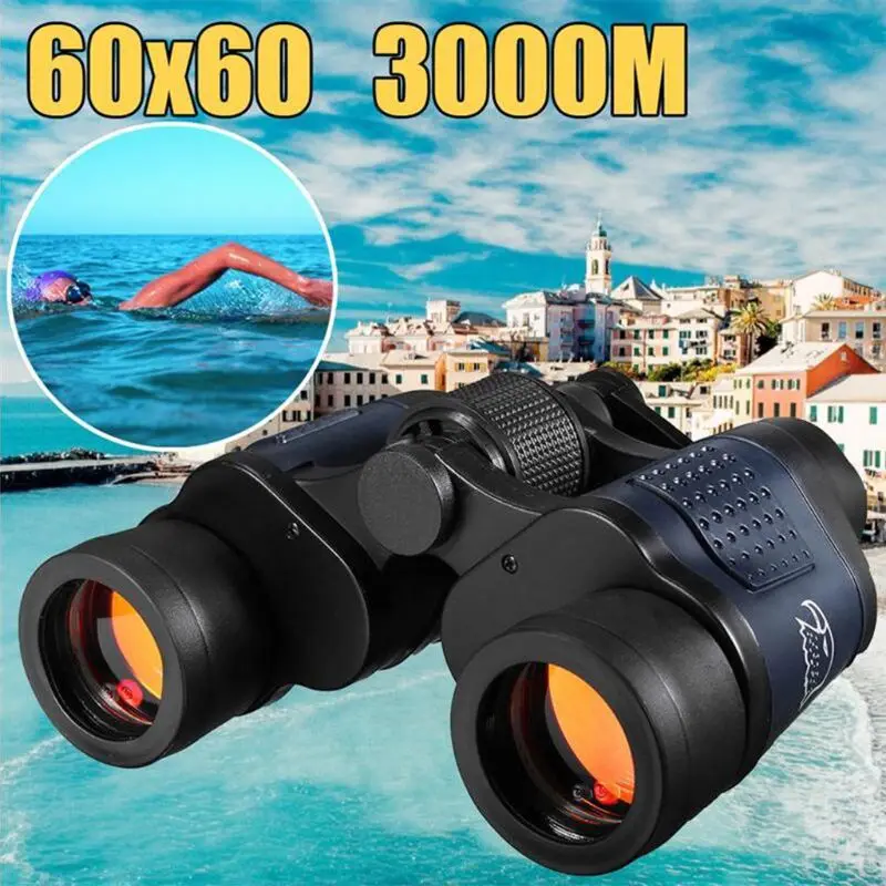 

High Clarity Telescope 60X60 Binoculars Hd High Power For Outdoor Hunting Optical Night Vision binocular Fixed Zoom Telescopes