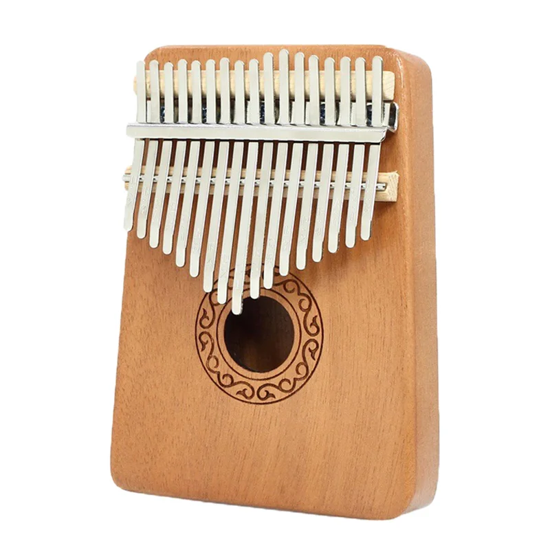 Калимба 17 клавиш Фортепиано из красного дерева Mbira лучшее качество тела