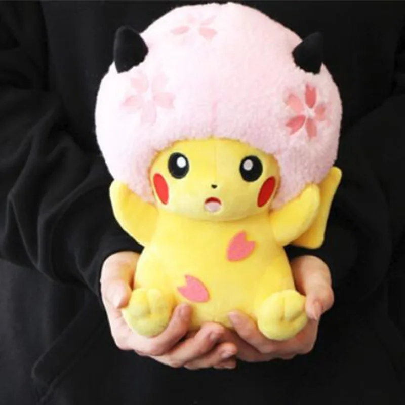 Takara Tomy Покемон вишня в цвету Пикачу плюшевая игрушка кукла Kawaii подарок для