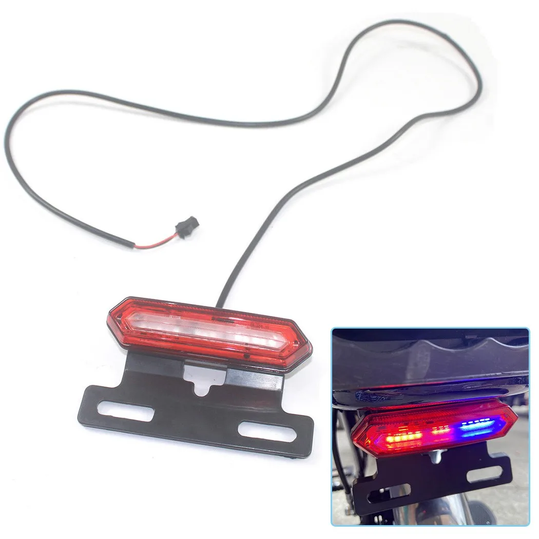 

Rear Lamp Tail Light Rear Light Riding Safety Tail Light Warning ABS Accessories Ebike