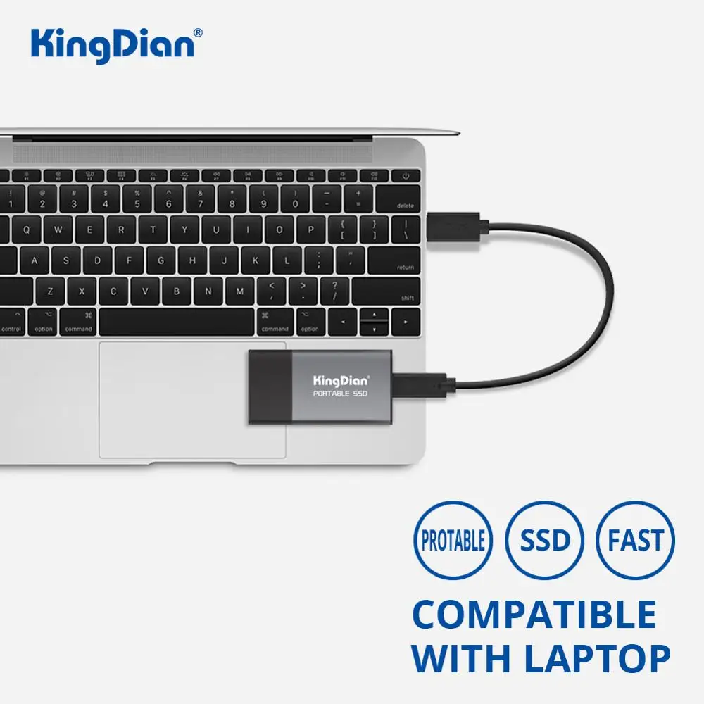 KingDian внешний твердотельный накопитель жёсткий диск 120 ГБ 250 SSD 500 1 ТБ Портативный 2