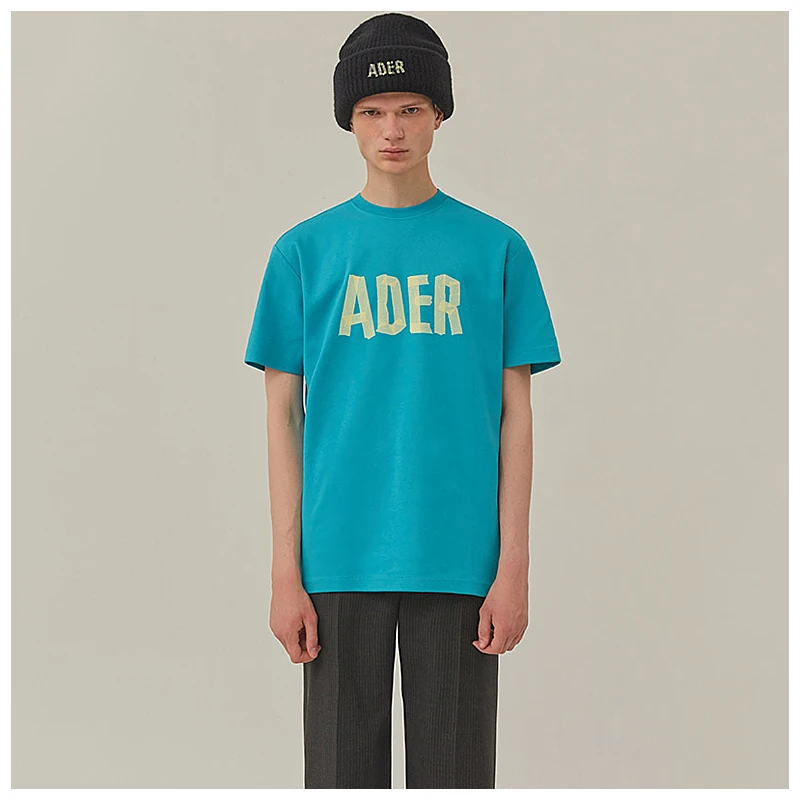 

Korean style 2021 summer new ADER ERROR origami T-shirt men's women's short-sleeved T-shirt street loose casual T-shirt top