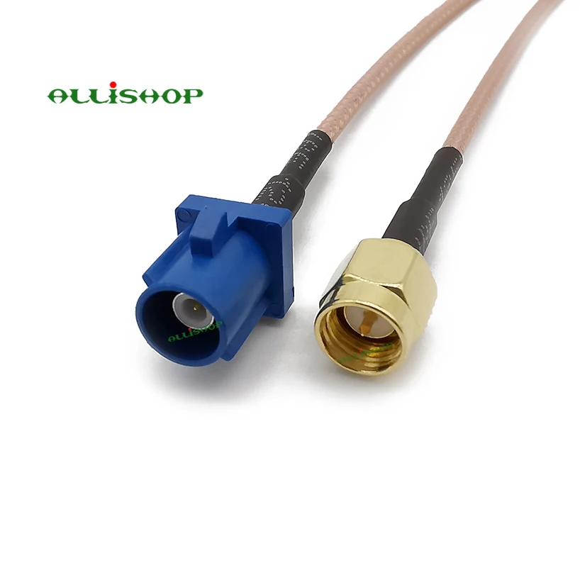 15CM-20M Length RF Electrical Wire Connector Fakra &quotC&quot Plug to SMA Male Assembly Extension Coaxial Cable RG316 for GPS Antenna |