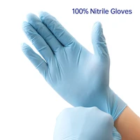 disposable nitrile gloves work glove food grade cooking gloves kitchen food waterproof cleaning mechanical nitrile gloves