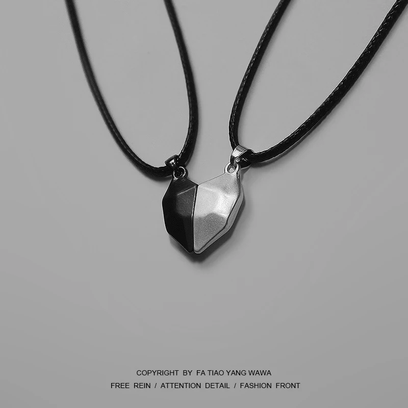 

Magnetic attraction together! Love Magnetic Necklace