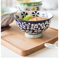 japanese style rice bowl ramen instant noodles bowl simple creative serving dishes sets talerze obiadowe kitchen dinnerware di50