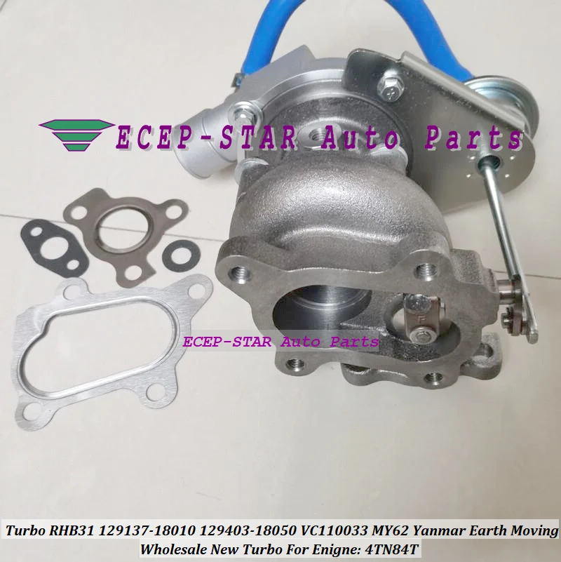 Бесплатная доставка RHB31 VA110021 VA110024 129403-18050 129189-18010 Turbo для промышленного двигателя