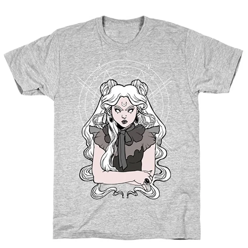 Гот Усаги (Сейлор Мун пародия) футболки одежда с рисунком Сейлор пародия гот