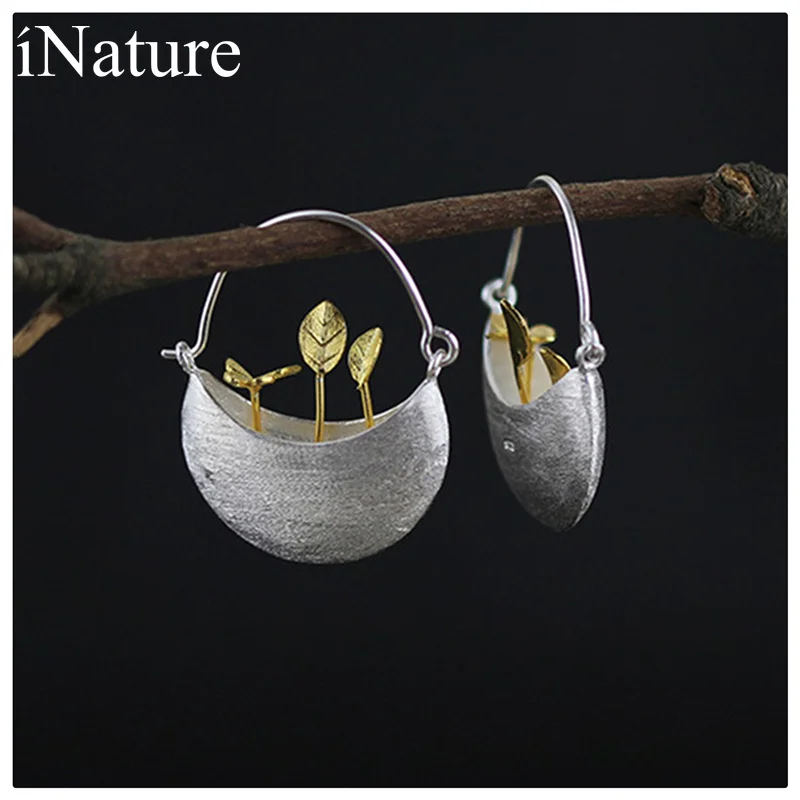 Женские серьги подвески Мой маленький сад из серебра 925 пробы|earrings for|dropping earrings for