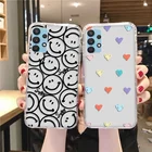 Чехол для Samsung A32 Smiley A 32 A12 A21s A31 A30 A20 A20e A10S A10e A11 A10S A10 A22 A42 A41 A40 M51 M21 M31 M11