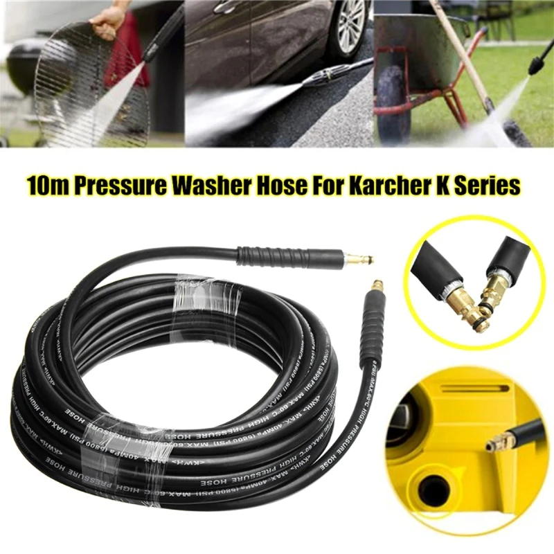 

6 8 10 Meters Quick Connect With Car Washer Extension Hose Gun High Pressure Washer Hose Working For Karcher K-series