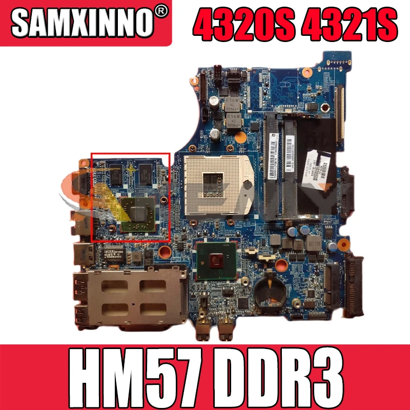 599518-001 599518-601     HP Probook 4320S 4321S     DASX6AMB8E0 216-0749001 HM57 DDR3