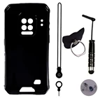 ITien защитный силиконовый из ТПУ чехол для телефона для UMIDIGI Зубр A7 A9 Pro шнурки ручка с кольцом гель в виде ракушки Etui кожа