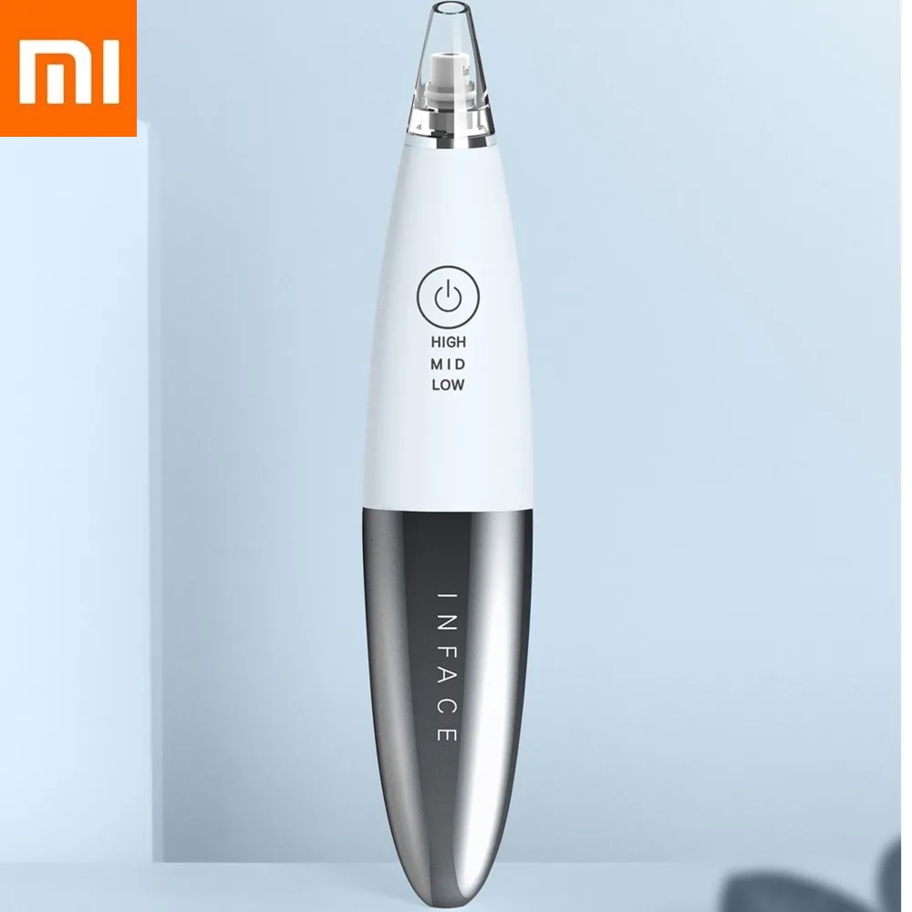 2019Xiaomi Inface Черный инструмент не вредит коже Xiomi для мужчин и женщин Красота Глубокая очистка поглощающая черная голова эффективность