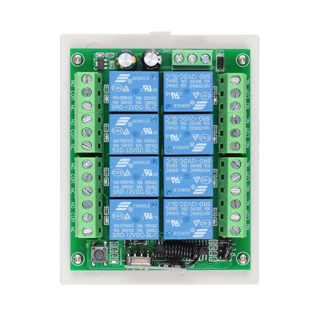 Беспроводной пульт дистанционного управления 433 МГц 12 В постоянного тока 8