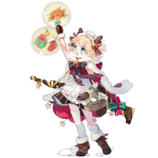 

[Customized] Anime! Girls' Frontline MG36 Every Child's Christmas Dream Outfit Cosplay Costume Halloween Suit NEW Free Shipping