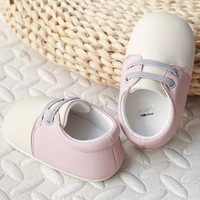 0 18 months the first step in baby baby shoes newborn soft edged leather shoes anti slip and anti falling childrens autumn sho