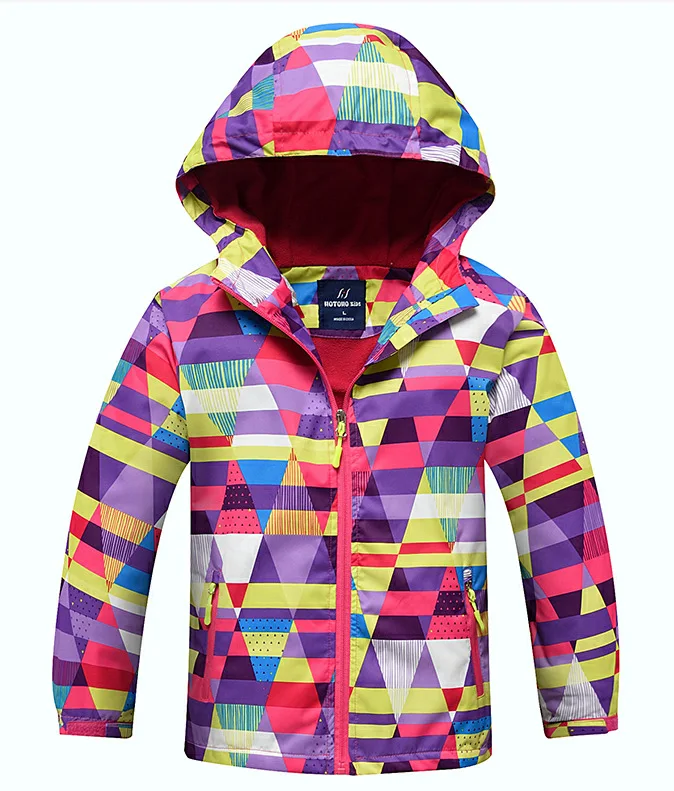 Детская флисовая куртка для пеших прогулок на весну и осень походная альпинизма