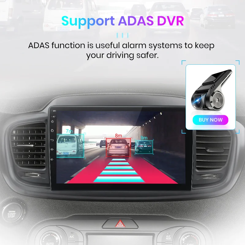 Автомагнитола Junsun V1 2 + 32 ГБ Android 10 0 для Kia Sorento 3 2014 2017 мультимедийный видеоплеер