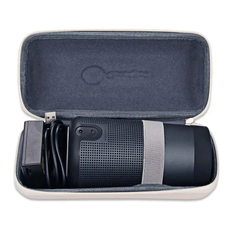 Чехол из ПУ кожи для путешествий Защитная сумка хранения Bose Soundlink Вращающийся