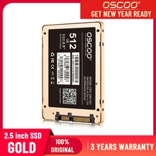 OSCOO SSD Gold Hard Disk 2.5 SATA2/SATA3 SSD 512GB 480GB 960GB 360GB Internal Solid State Hard Drive With MLC Nand Flash