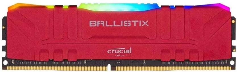 Модуль памяти 16Gb DDR4 3600MHz Crucial Ballistix RGB Red OEM (BL16G36C16U4RL) | Компьютеры и офис