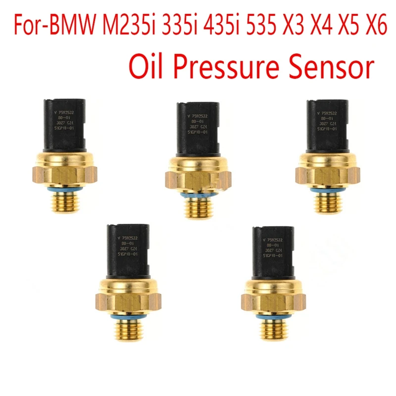 2PCS Oil Pressure Sensor 12617592532 51C918-01 for-BMW M235I 335I 435I 535 X3 X4 X5 X6