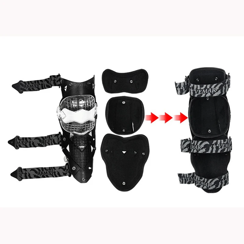 

2021 Motorcycle Knee Pads Motocross Men Carbon fiber Protective Gear Knee Guard Knee Protection Motorbike Kneepads