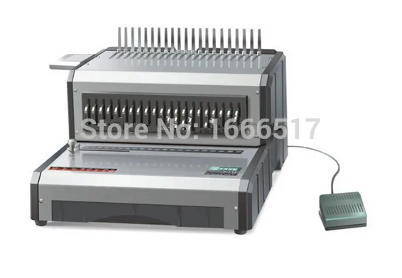 

new Heavy Duty Electric Plastic Comb Binding Machine with CE/RoHs H#