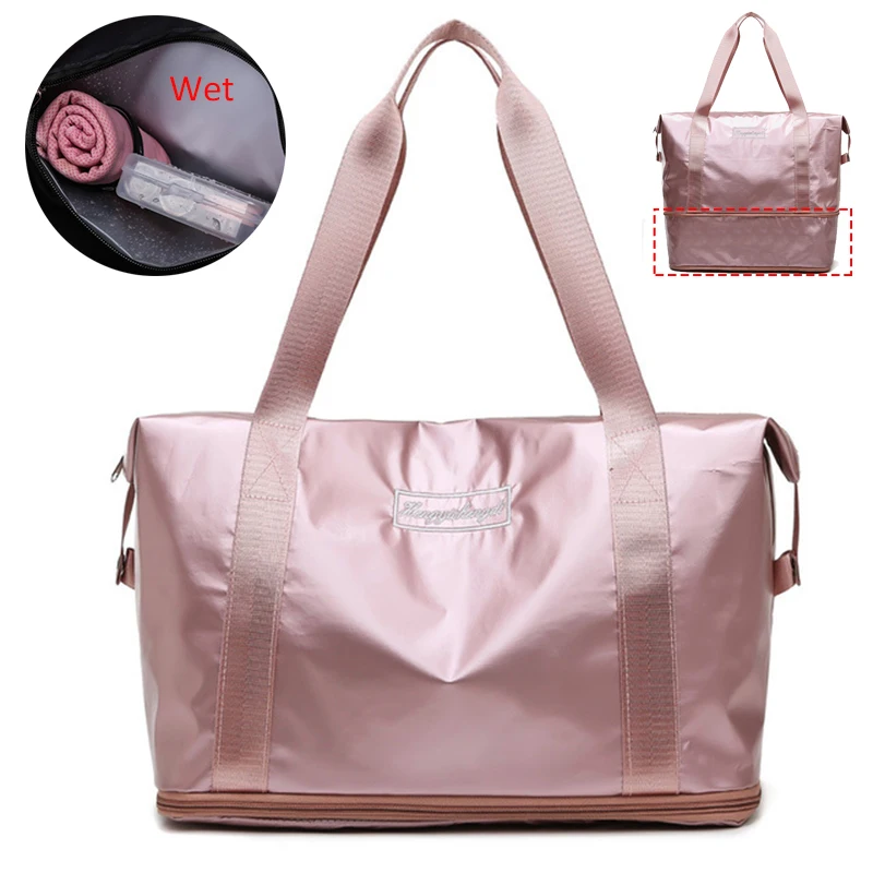 

Новая женская сумка для занятий йогой и фитнесом, спортивные сумки на плечо, Большая водонепроницаемая сумка для путешествий на выходные