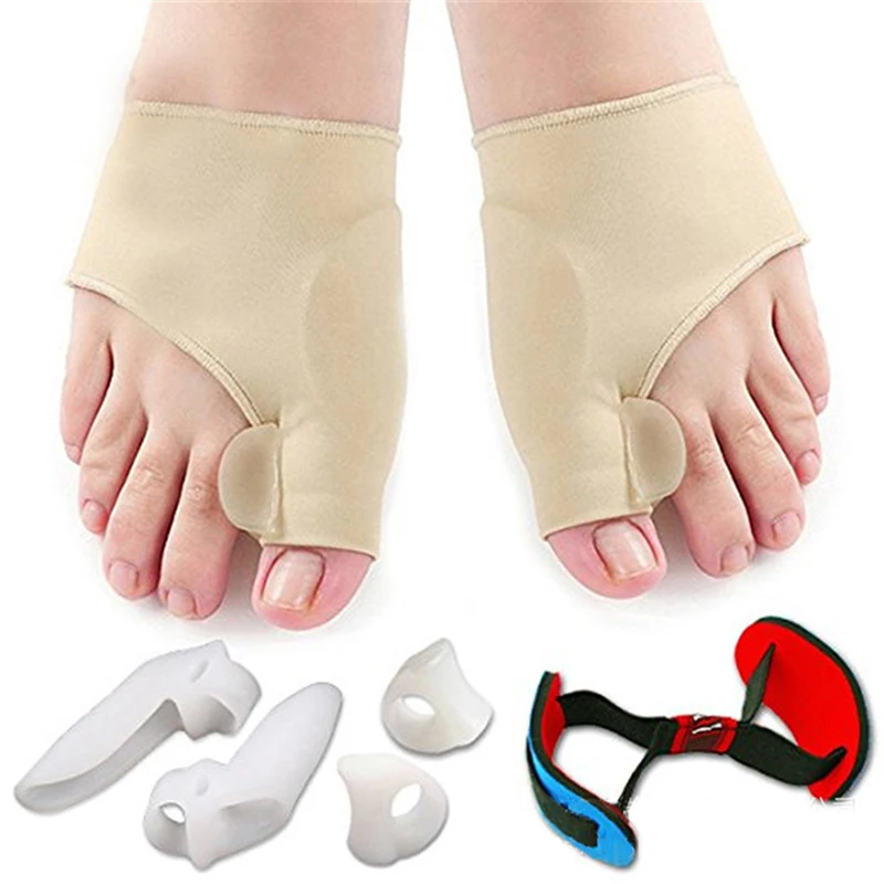 

7PCs Corrector Alignment Toe Separator Splint Orthotics Pain Relief Foot Care