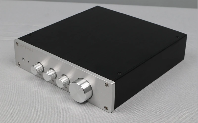 

Lyele аудио 190*46*191 мм цифро-аналоговый преобразователь полностью алюминиевый корпус комплект «сделай сам» усилитель для наушников корпус пол...