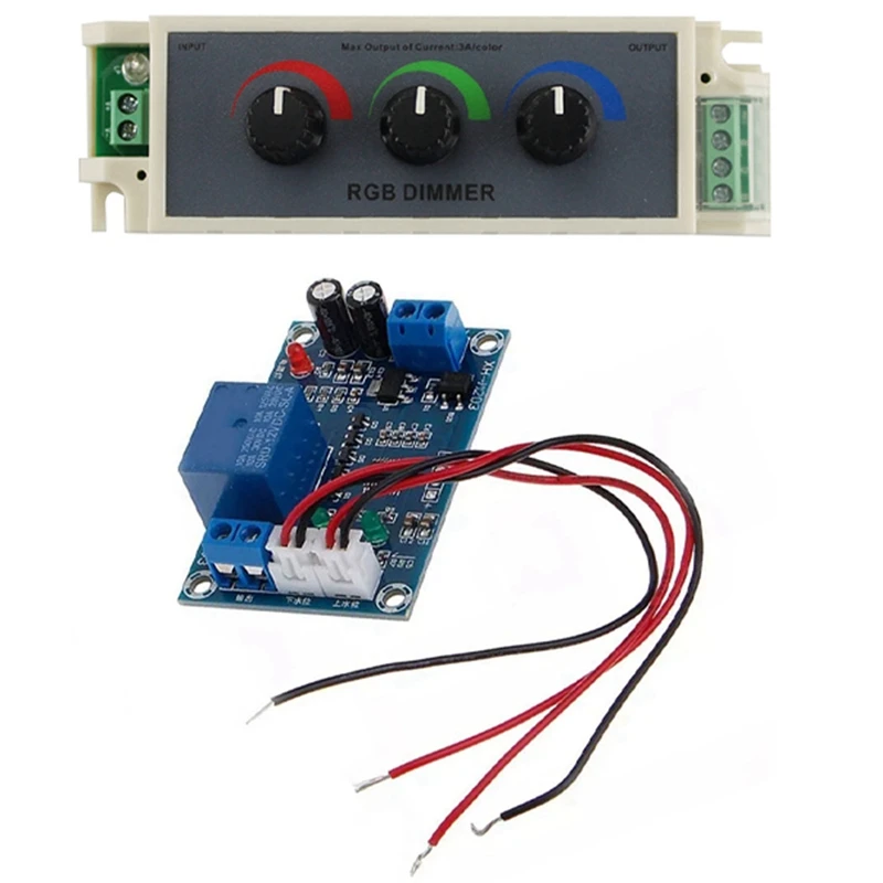 

XH-M203 полный автоматический регулятор уровня воды с диммер RGB ручка затемнения светодиодный Яркость