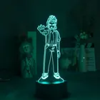 3D лампы прикроватный светодиодный ночсветильник Bluetooth динамик ночсветильник фильм одиннадцать незнакомых комнат украшение для поклонников аниме подарок для детей