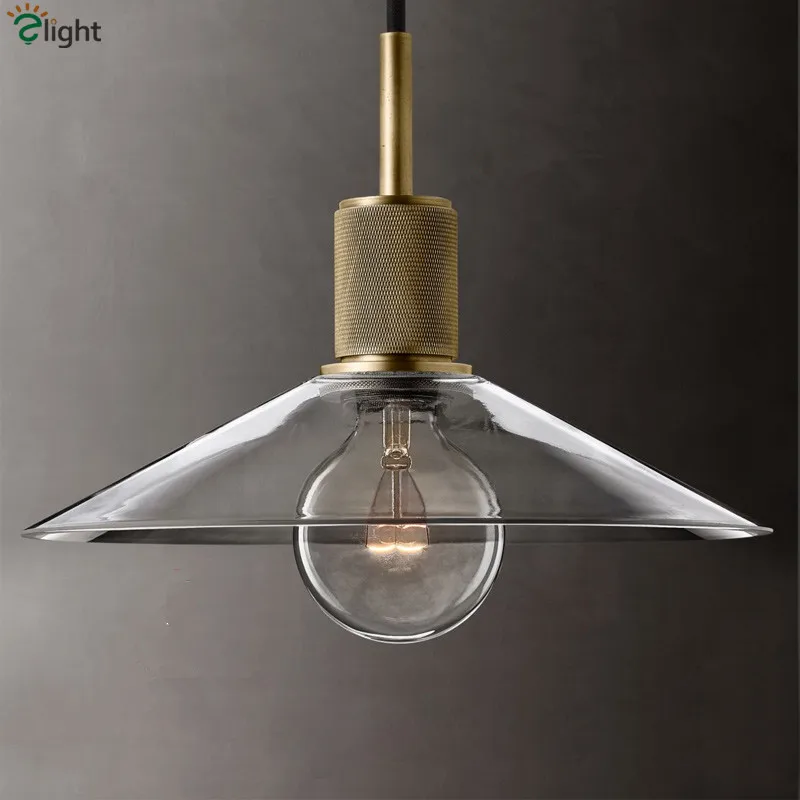 Американский родиевая лампа Edison E27 светодиодный подвесной светильник, LED потолочный светильник, светодиодный потолочный из золотистого металла Стекло светодиодный подвесной светильник Lamparas светильники