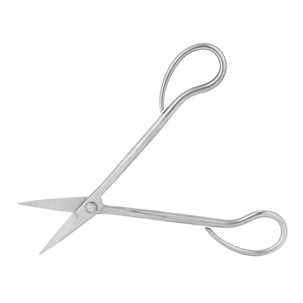Beginner Bonsai Tool Stainless Steel Scissors Gardening Plant Branch Shear Long Handle 185mm | Инструменты