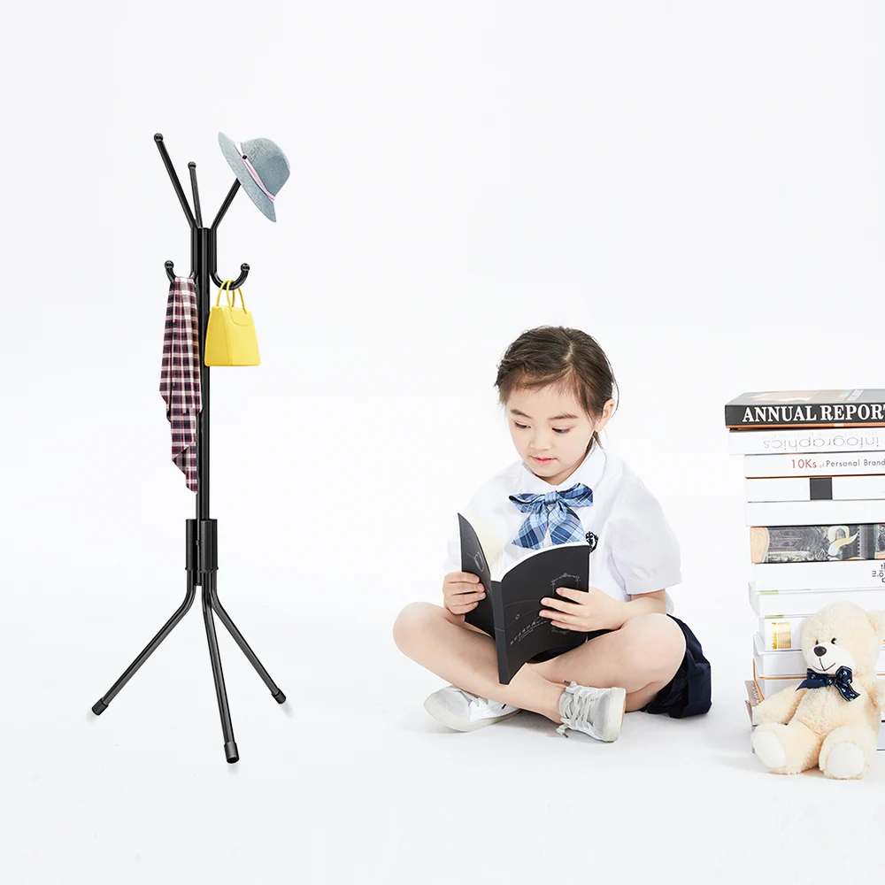 Детская вешалка для одежды детская пальто шляпа дерево Простая подставка