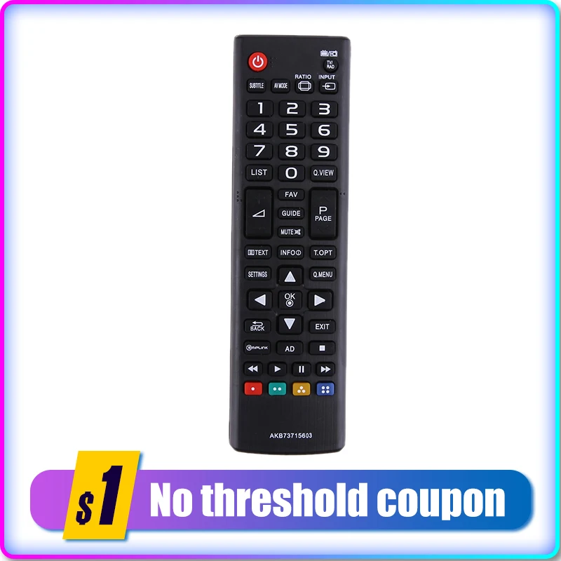 Пульт дистанционного управления для телевизоров LG сменный пульт AKB73715603 42PN450B 47lN5400