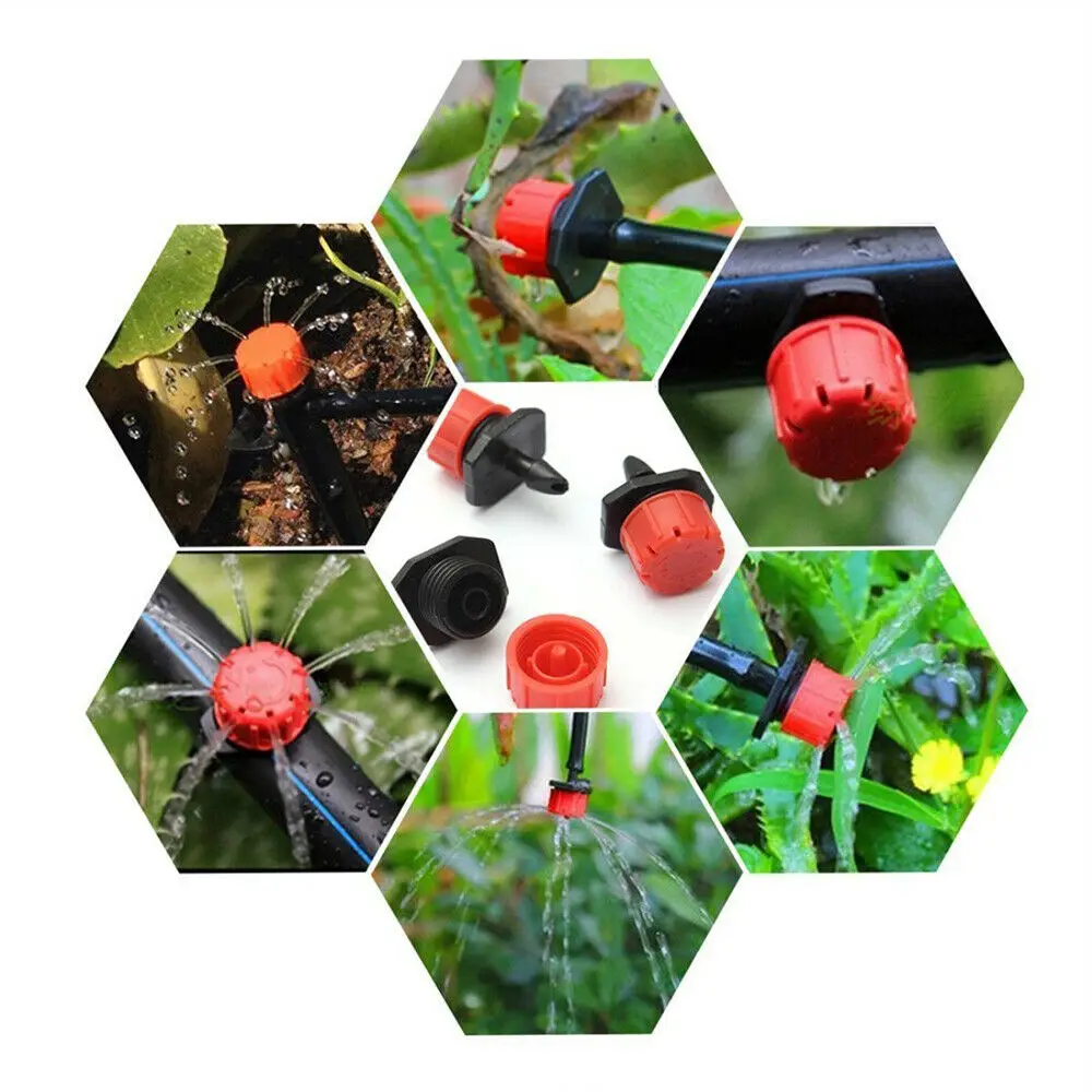 

25M DIY Drip Irrigation System Automatic Watering Irrigation System Garden Hose Micro Drip Watering Kits with Adjustable Dripper