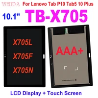 new original 10 1 lcd for lenovo tab p10 tab5 10 plus tb x705 x705l x705f x705n lcd display touch screen digitizer assembly