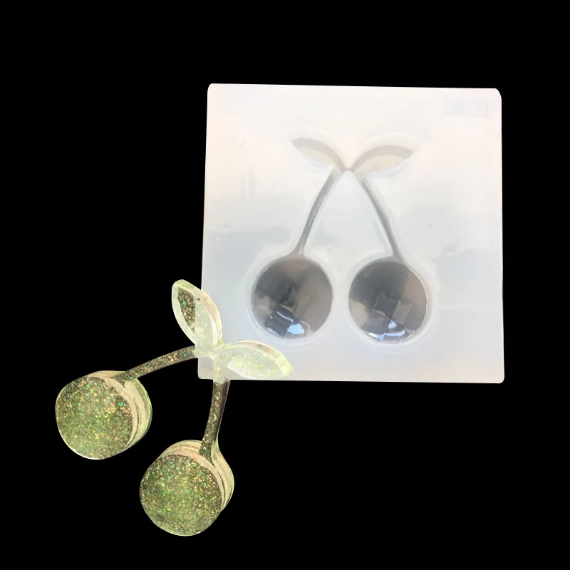 1 шт. форма вишни силиконовая бетонные формы для смолы Женские Ювелирные изделия