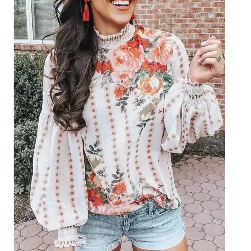 2021 модные новые женские футболки с длинным рукавом высоким плотно облегающим шею