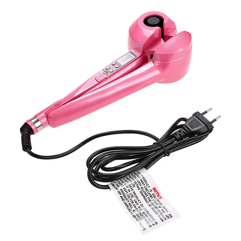 Автоматические бигуди для волос волшебные щипцы завивки ЖК-экран керамический