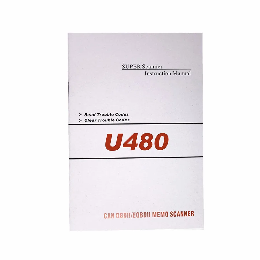 Высокая Рекомендуемая U480 CAN BUS OBD OBD2 считыватель кодов для автомобилей/грузовиков